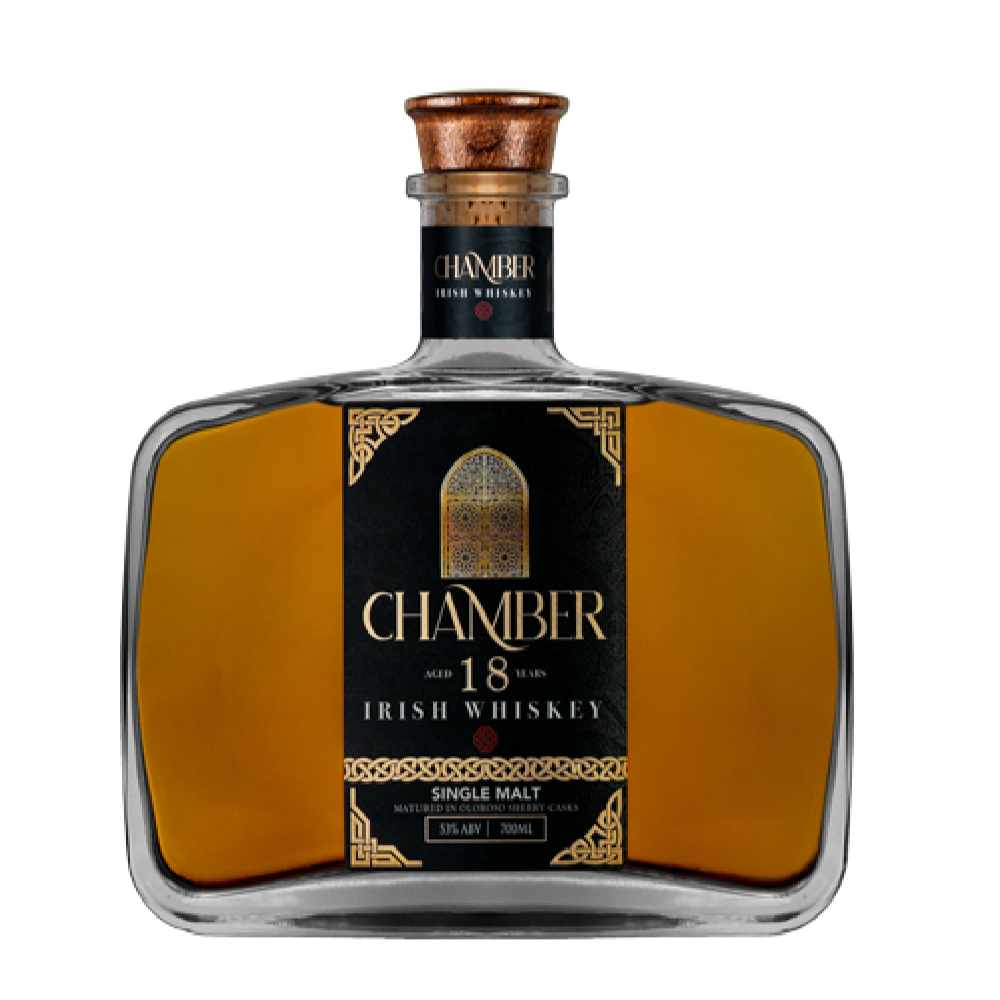 Chamber 18 Year Old Irish Whiskey Small Batch Single Malt